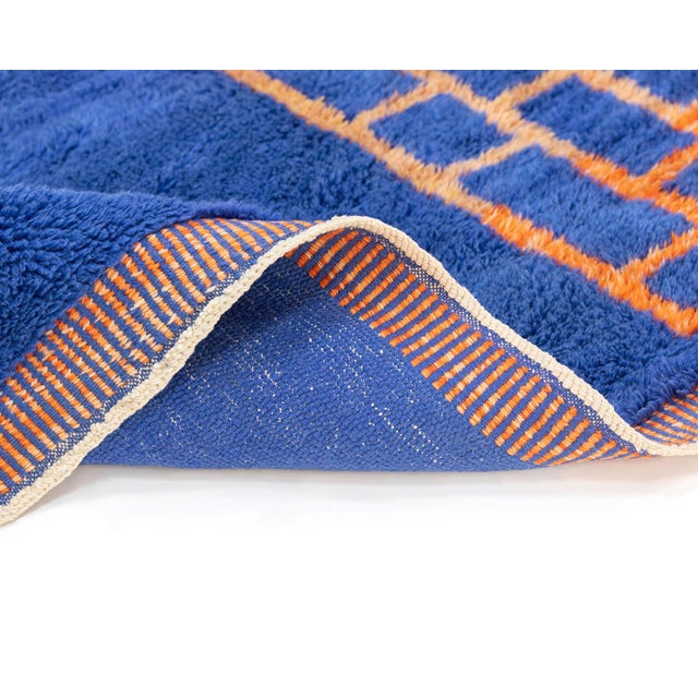 Hand-Knotted Wool Rug by Azele Studio For Sale - Image 4 of 10