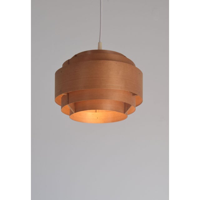 Hans-Agne Jakobsson Swedish Pendant Lamp by Hans-Agne Jakobsson for Markaryd, 1960s For Sale - Image 4 of 7