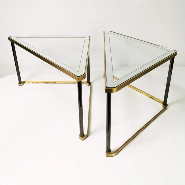 Gold Modular Tables, Germany, 1960s, Set of 2 For Sale - Image 8 of 11