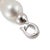 14k White Gold Graduated White Sea Pearl Strand Bead Chain Necklace For Sale In Houston - Image 6 of 8
