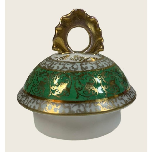 Ceramic Antique 19th C Royal Vienna Chocolate Pot Decorated W/ Artists & Sculptor Scene For Sale - Image 7 of 8