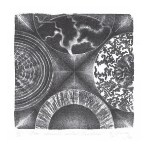 1993 Maria Taunay Four Elements Within Mandalas Lithograph