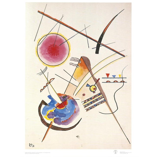 Composition Abstraite Poster after Vassily Kandinsky For Sale - Image 4 of 4