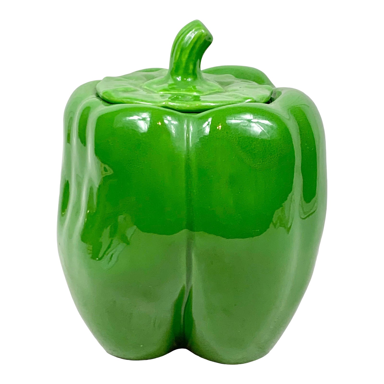Vintage Large Bell Pepper Cookie Jar Chairish