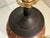 Brick Red Vintage Italian Style Ceramic Table Lamp, Florentine Decor, 21” For Sale - Image 8 of 12