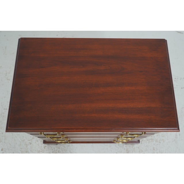 Henkel Harris Cherry 4 Drawer Bachelors Chest For Sale In Philadelphia - Image 6 of 16