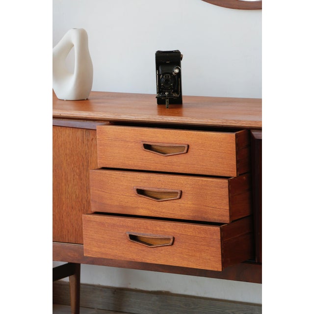 Brown Teak Sideboard by Elliots of Newbury, 1960s For Sale - Image 8 of 18