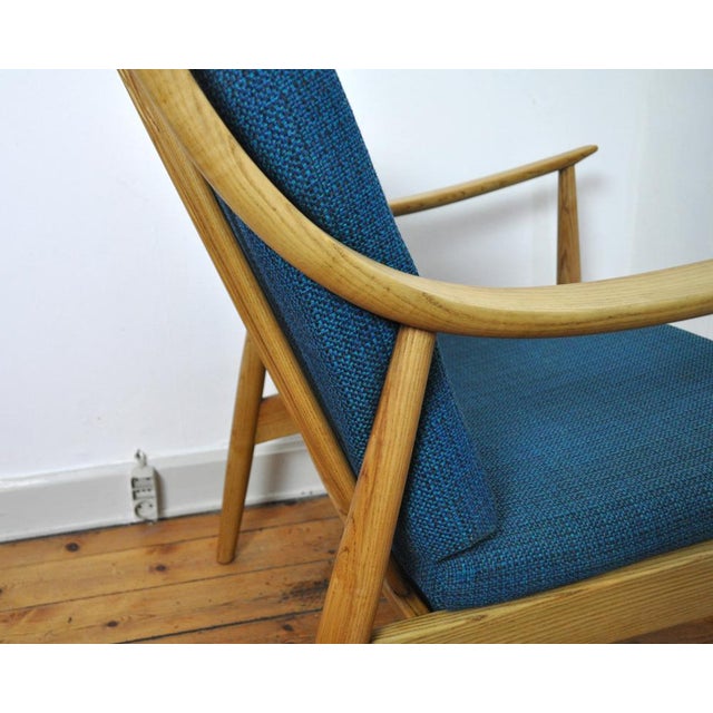 Lounge Chair by Peter Hvidt & Orla Mølgaard Nielsen for France & Daverkosen, 1950s For Sale - Image 11 of 15
