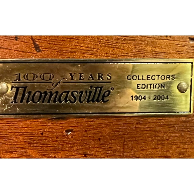 Thomasville Collectors Edition Lyre Back Armchairs - A Pair For Sale - Image 11 of 11