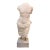 Classical Marble Male Torso Fragment on Custom Stone Base For Sale