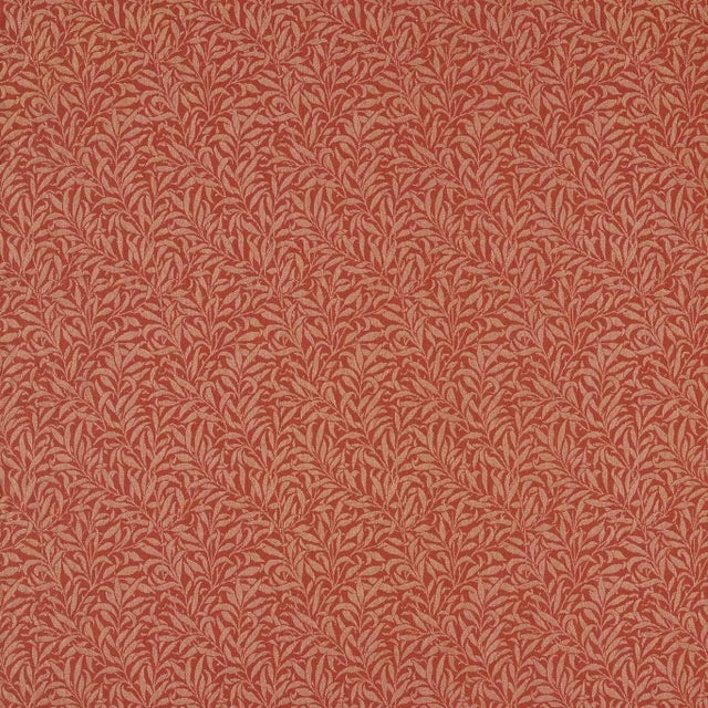 Morris & Co Pure Willow Boughs Weave Fabric in Russet - a Sample For Sale