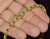 Green Late 20th Century Certified Natural 4.90Cts vs F Diamond Emerald 18k Solid Gold Tennis Bracelet For Sale - Image 8 of 16