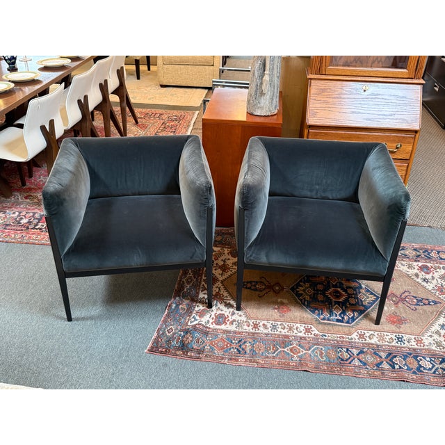 Modern Ronan & Erwan Bouroullec Cassina Cotone Lounge Chairs, Pair For Sale - Image 3 of 16