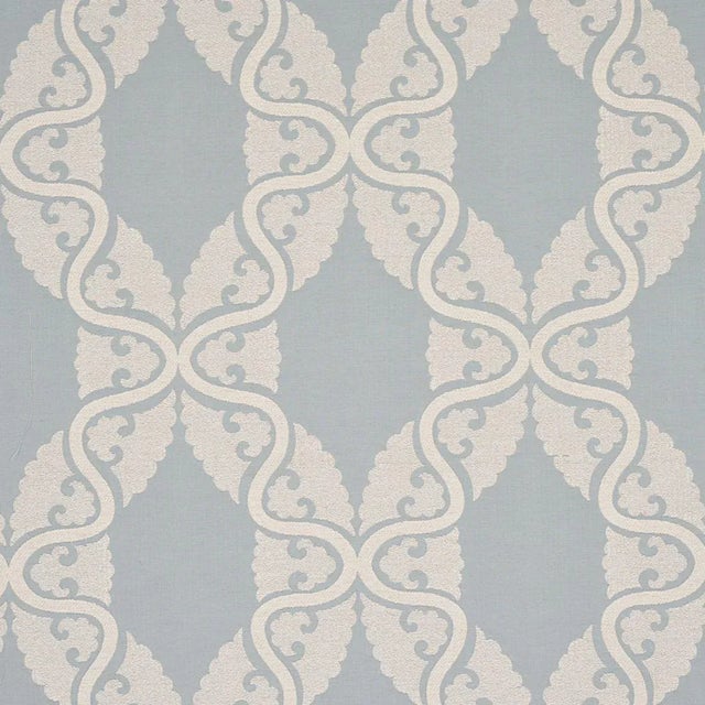 Not Yet Made - Made To Order Sample - Schumacher Siljan Fabric in Sky For Sale - Image 5 of 5