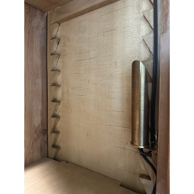 Late 19th Century English Georgian Style Breakfront Pine Library Bookcase For Sale - Image 12 of 18