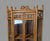 Brown Antique Victorian Oak Stick & Ball Curio Cabinet China Display Case 35” X 21” For Sale - Image 8 of 10