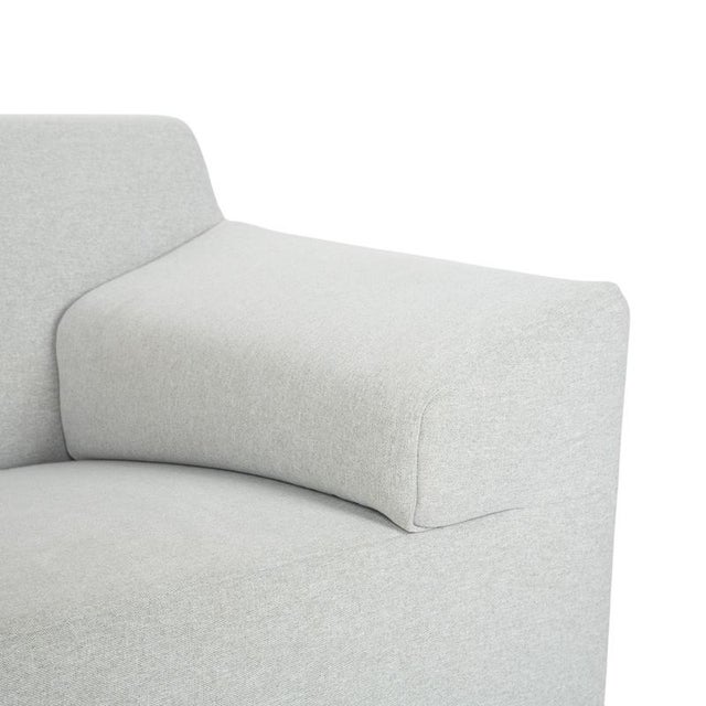 Modern Light Grey Fabric 185 Three-Seater Sofa from Freistil For Sale - Image 3 of 14