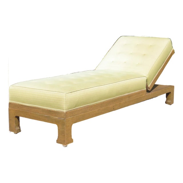 Custom Adjustable Upholstered Daybed / Chaise For Sale