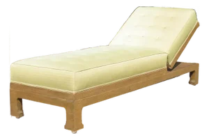 Custom Adjustable Upholstered Daybed / Chaise