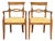 Kindel Furniture Style Regency Carved Walnut Armchairs, Pair For Sale