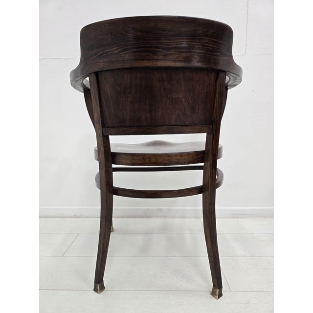 Fischel Armchair Model 6048 After Otto Wagner, Austria, C. 1900 by Otto Wagner for Fischel, 1890s For Sale - Image 13 of 18