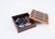 Italian Bakelite and Bamboo Square Decorative Box by Tommaso Barbi, 1980s For Sale - Image 3 of 16