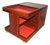 MCM Swedish Rosewood Rolling Bar Cart Cabinet by Artie Circa 1960s For Sale