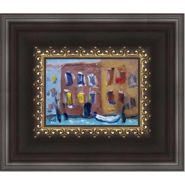 Modern Abstract Landscape Seascape - Venice Oil Painting For Sale In Reno/Lake Tahoe - Image 6 of 8