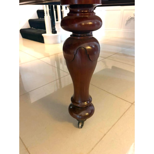 Antique William IV Extendable Dining Table in Figured Mahogany, 1835 For Sale - Image 11 of 15