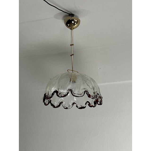 Mid-Century Murano Glass Pendant, 1960s For Sale - Image 9 of 13