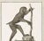Framed Engraving "Il Babbuino Di Bosco", Italy Circa 1812 For Sale - Image 4 of 4