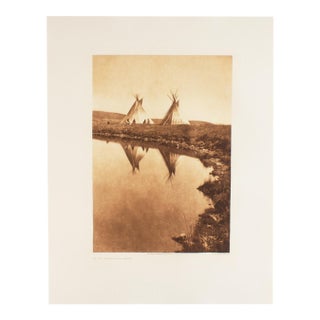 After Edward Curtis “At the Water’s Edge - Piegan” Photogravure Restrike For Sale