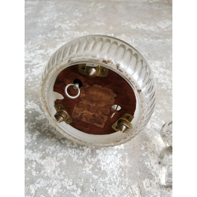 Beautiful antique crystal Musical Decanter with original paper label and etched number on the lip of the decanter. The...