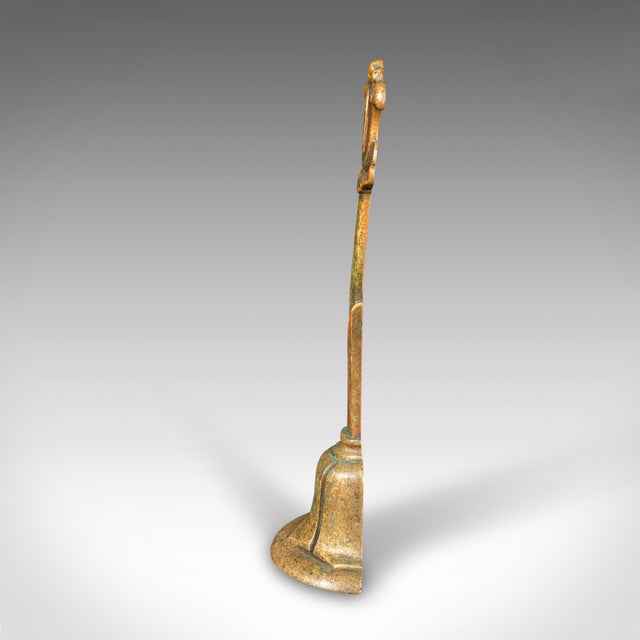 Early 19th Century Antique Decorative Doorstop, Dutch, Brass, Door Porter, Georgian, Circa 1800 For Sale - Image 5 of 9