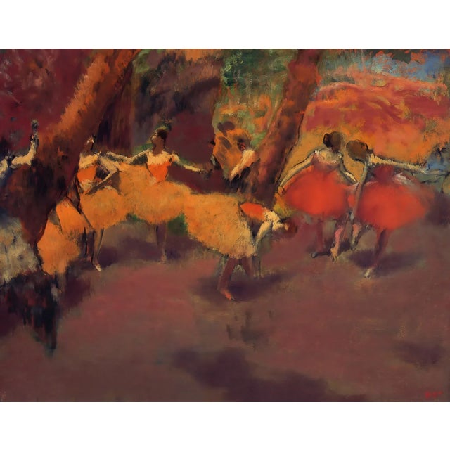 Artist: Edgar Degas Country: France Title: Before the Performance Medium: Giclee Marks: Numbered Limited Edition Published...