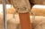 Metal Guido Faleschini for I4 Mariani Set of 4 Vintage Tan Suede Fabric Tucroma Chairs For Sale - Image 7 of 13