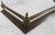 Metal French Mid Century Brass Fireplace Fender For Sale - Image 7 of 10