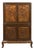 Rotating Cabinet in Camphor Wood, 1950 For Sale