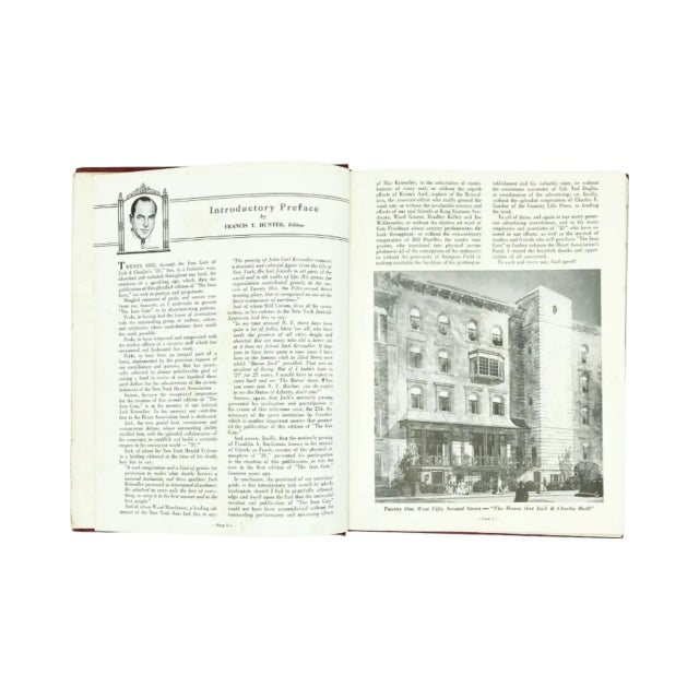 Mid 20th Century The 21 Club Nyc Restaurant Jack & Charlie's Iron Gate Book & Framed Letter For Sale - Image 5 of 12
