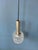Glass Mid-Century Crystal Glass Pendant Lamp For Sale - Image 7 of 11