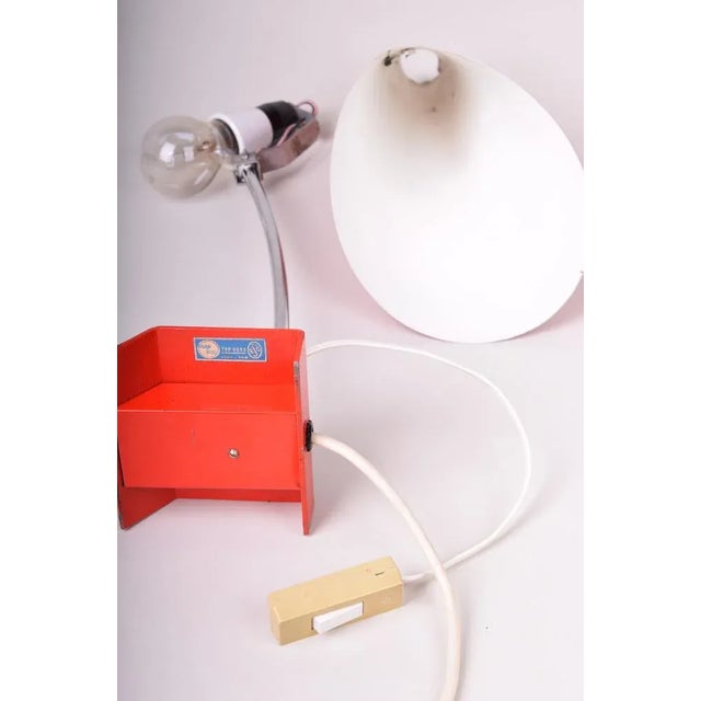 1960s Mid-Century Czech Table Lamp by Josef Hůrka for Napako, 1960s For Sale - Image 5 of 8