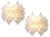Tulipan Wall Sconces by J. T. Kalmar for Kalmar, 1960s, Set of 2 For Sale
