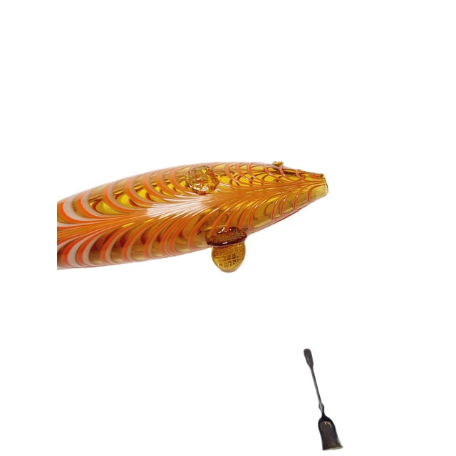 Fish Glass Figurine, Czechoslovakia, 1960s For Sale - Image 9 of 16