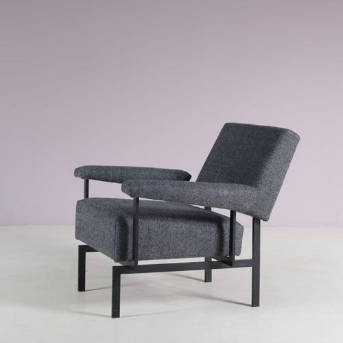 Pastoe Japanese Series Lounge Chair by Cees Braakman for Pastoe, Netherlands, 1950s For Sale - Image 4 of 13