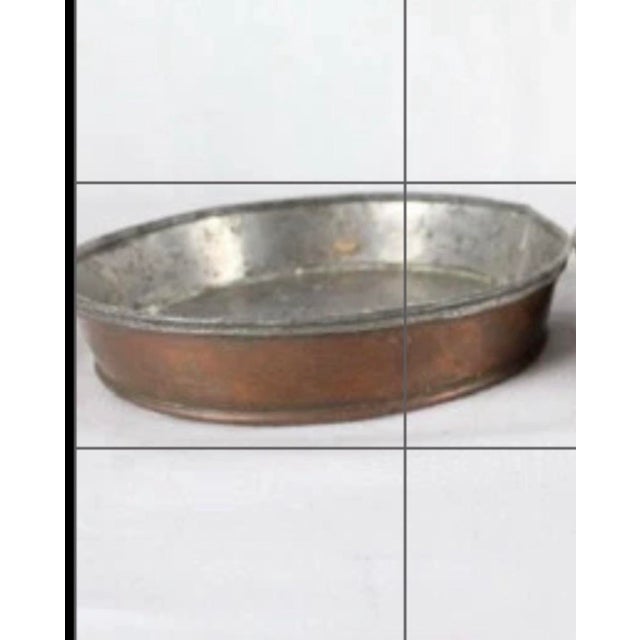 1890 Copper “Cowboy” Tea or Coffee Kettle & 2 Copper Pans For Sale In Greenville, SC - Image 6 of 7