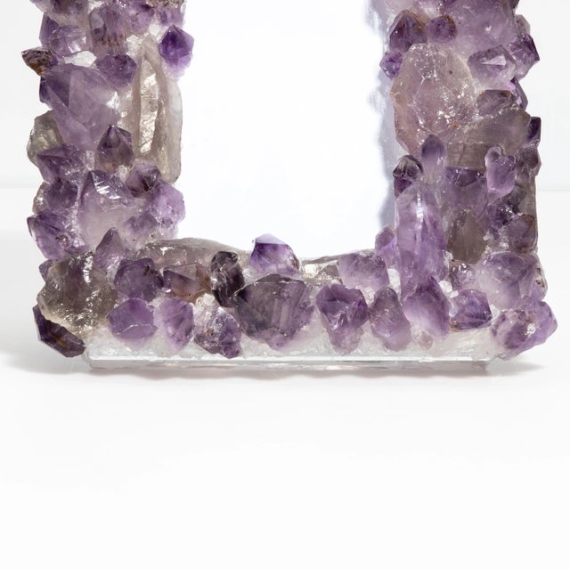 Frame Medium Vertical Amethyst For Sale In Los Angeles - Image 6 of 8