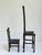 Mid-Century Modern Vintage Brutalist Cast Iron Chair Sculptures Set of Two 1980s For Sale - Image 3 of 9