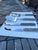 Brutalist Vintage David-Andersen Cast Brutalist Pewter "Støpt Tinn" & Spar Stainless Steel Flatware Cheese Serving Set - 4 Pieces For Sale - Image 3 of 5