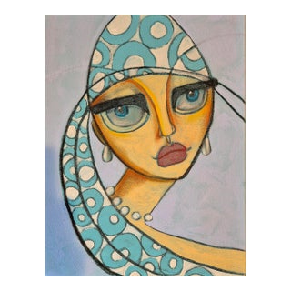 Pearl. Contemporary Figurative Painting by Samantha Millington For Sale