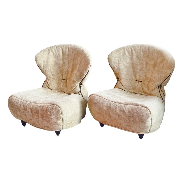 Vintage Femina Body Chairs by Annie Hieronimus Cinna, 1990, Set of 2 For Sale